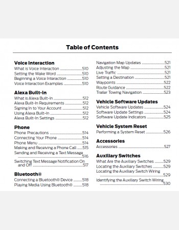 ford ranger 2024 owners manual